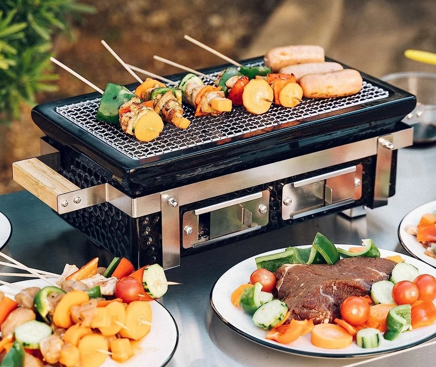 Tepro Mikawa Stolný keramický gril Hibachi 7